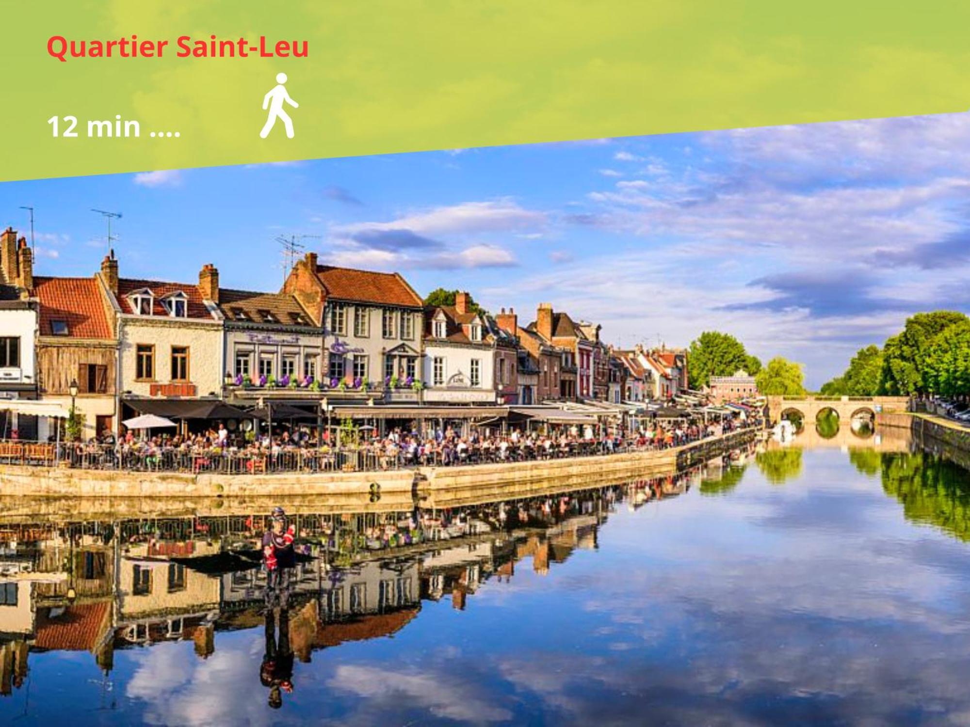 Apartamento Vue Cathedrale, Beffroi, Netflix En Hyper Centre Amiens Exterior foto