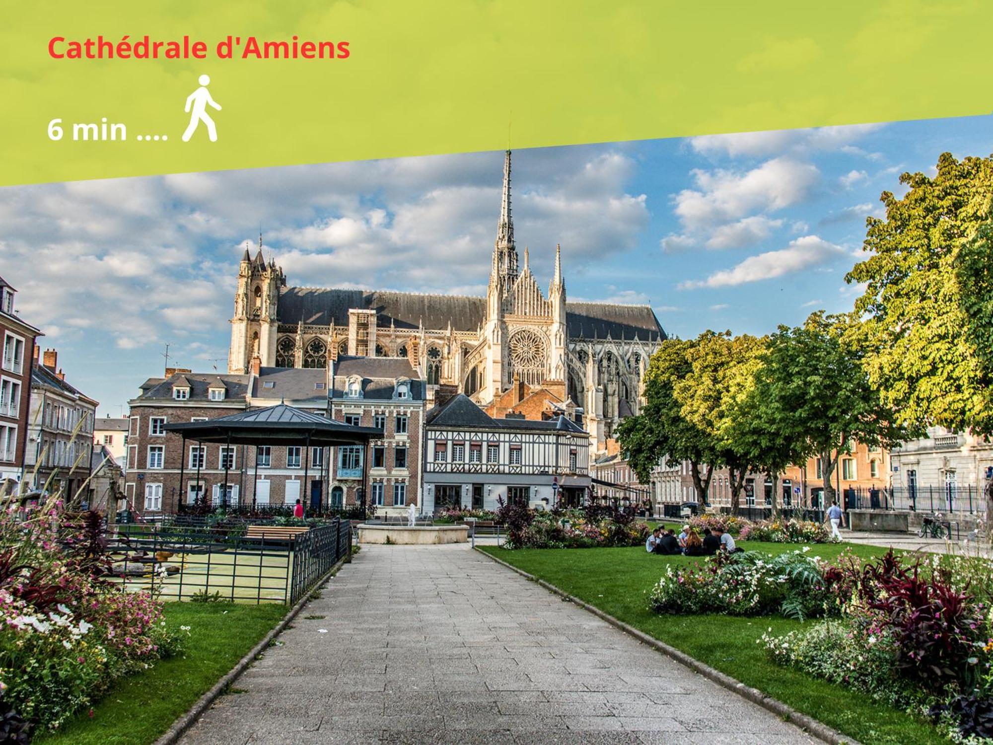 Apartamento Vue Cathedrale, Beffroi, Netflix En Hyper Centre Amiens Exterior foto